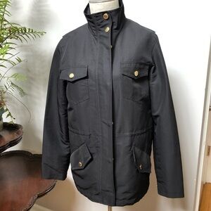 𝅺LAUREN Ralph Lauren‎ Black Light Weight Spring Jacket